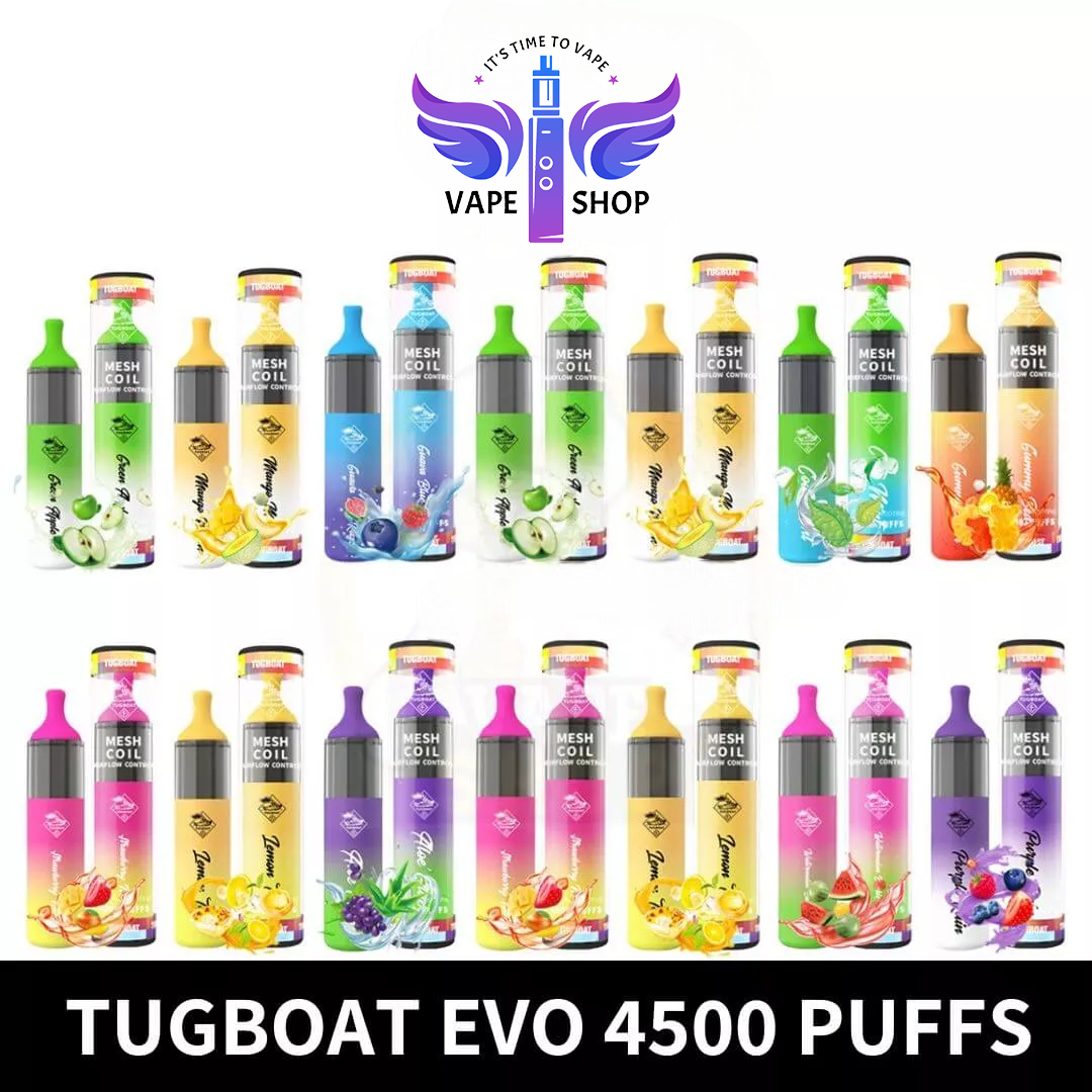Tugboat Evo 4500 Puffs Dubai Vape Shop in dubai uae - Image 1