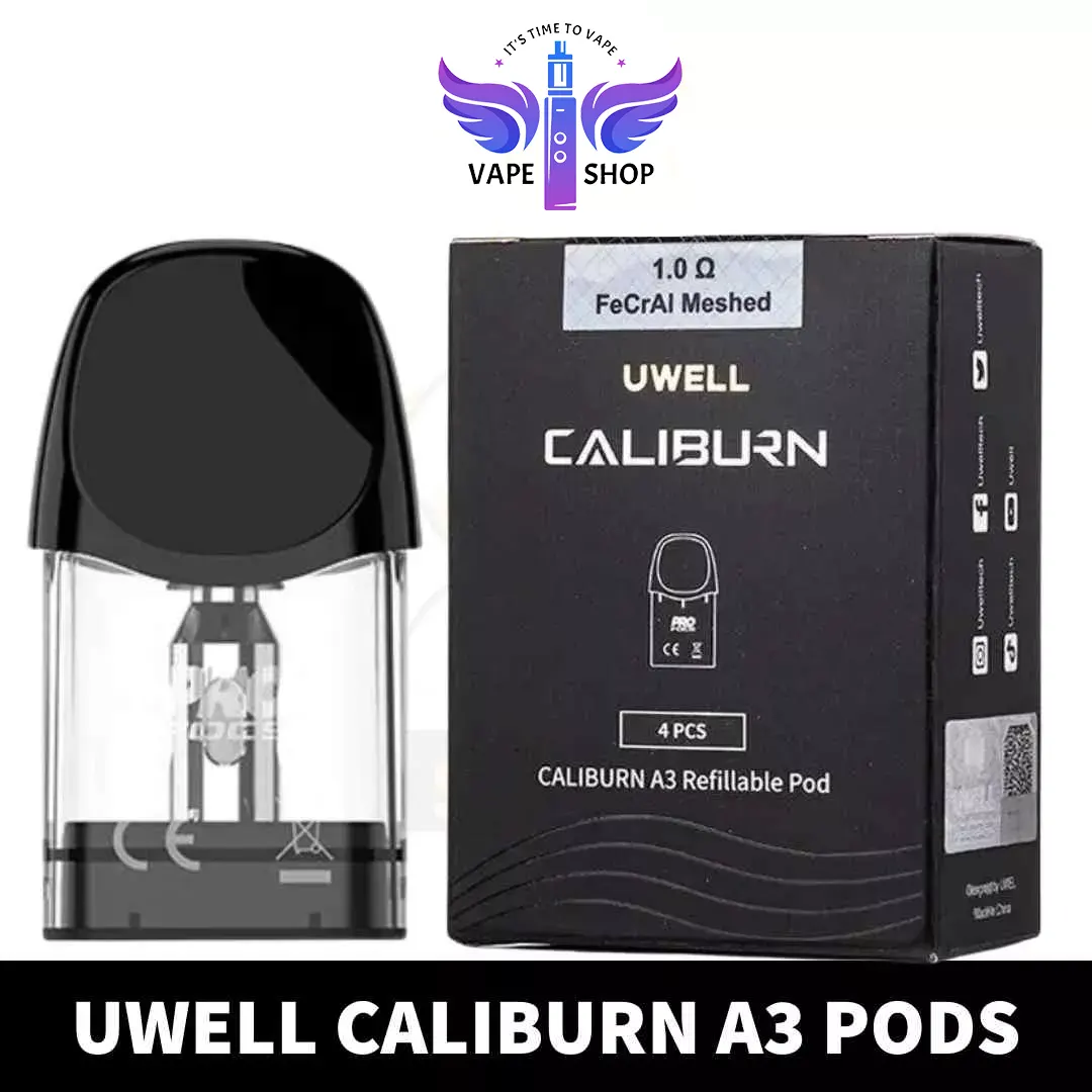 UWELL Caliburn A3 Pods 2ml Replacement Pods in Dubai, UAE - Image 1