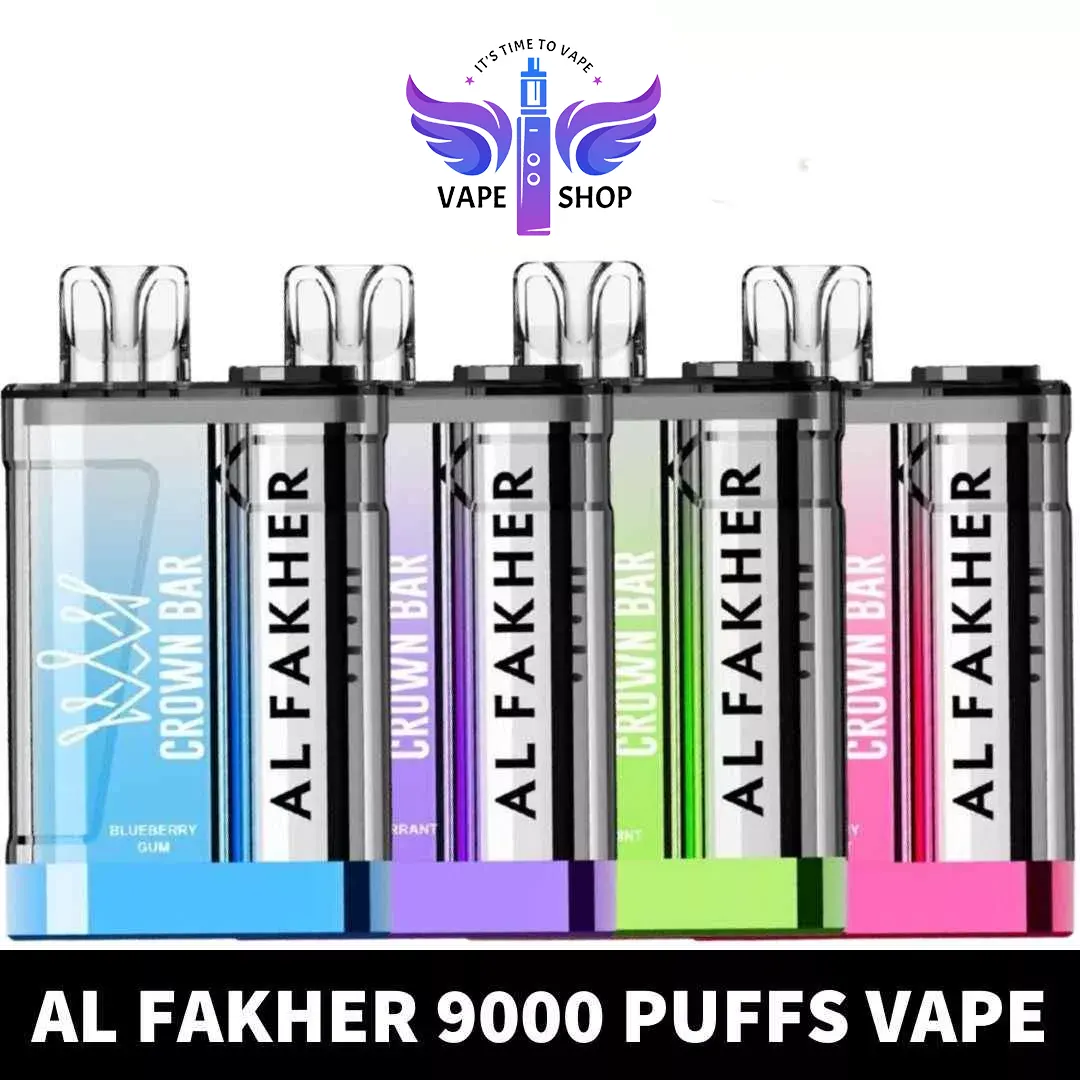 Al Fakher Crown Bar Crystal 9000 Puffs 20mg Disposable Vape in Dubai - Image 1