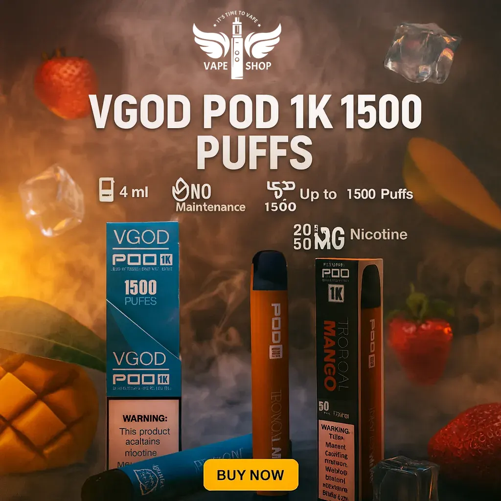 Vgod Pod 1k 1500 Puffs 50MG